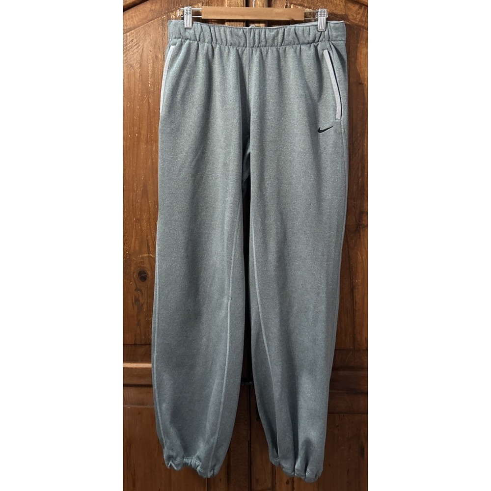 Nike All Time Update Womens 684987-063 Grey Therma-Fit Training Pants Sz Med‎